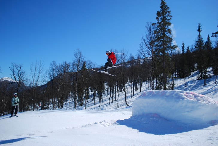 Japan grab i Hemsedal.. Foto: Pappa. Åkare: Oskar Andersson.