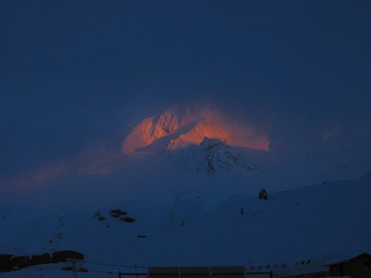 Sista solstrålarna. Foto: Tord Nordenstam.