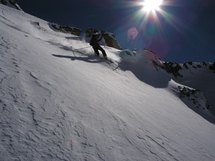 Ikke så bra bilde, men bra dag på ski!!. Foto: Einar Drøpping. Åkare: Meg selv.