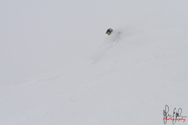 Dagen när vi kunde ha behövt snorkel! Helt sjukt. Foto: David Merritt. Åkare: Jonas Emilsson.