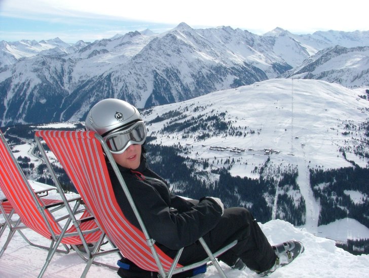 Min kompis i krimml. Foto: ?. Åkare: Kompis kalle.