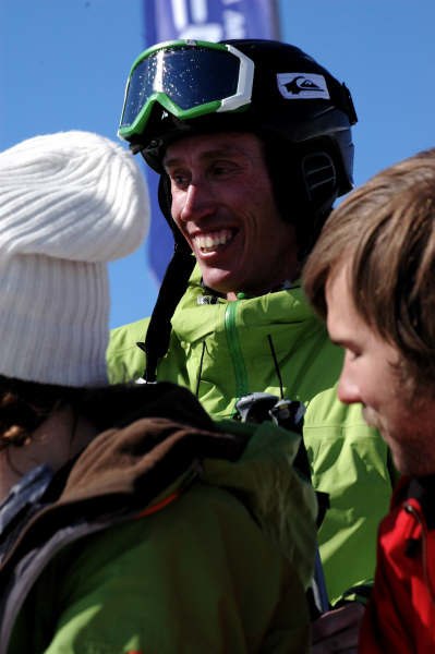 Foto: Ola Melin. Åkare: Patrik Pastorn Lund stod för årets krasch. Senare på kvällen konstaterade han att - Det är skönt att vara odödlig.