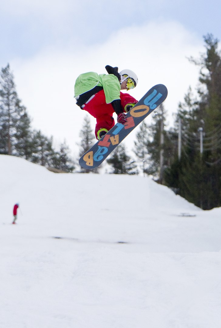 Foto: Sven Björkland, Västerbottens-Kuriren. Åkare: Elias Isaksson.