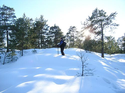 Lite bakgårdsåkning i Stockholms närhet ca 20 m. Foto: Erol Orhun. Åkare: Tobias Jönsson.