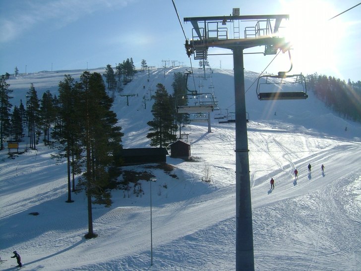 Härlig morgon på väg upp på toppen. Foto: Sandra Fast.