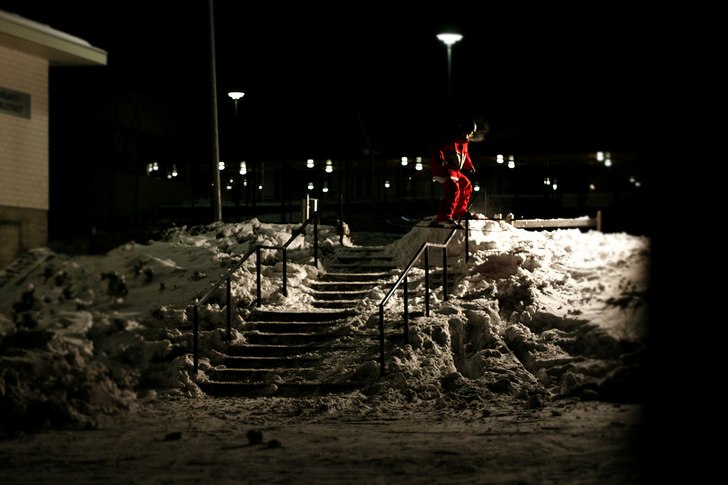 Foto: Anton Tevajärvi. Åkare: Christoffer Söderström.