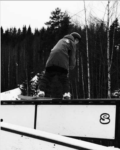 en closed session när backen stängt, släpade vi. Foto: anders helgeson. Åkare: johanna holmstedt.