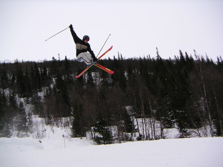 Tja en hyfsad mutegrab iaf. Foto: David Johansson. Åkare: Magnus Eriksson.