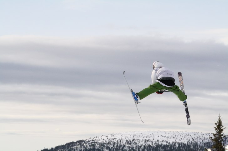 Uppvärmningen SGA. Foto: Hampus Johansson. Åkare: Niklas Granlund.
