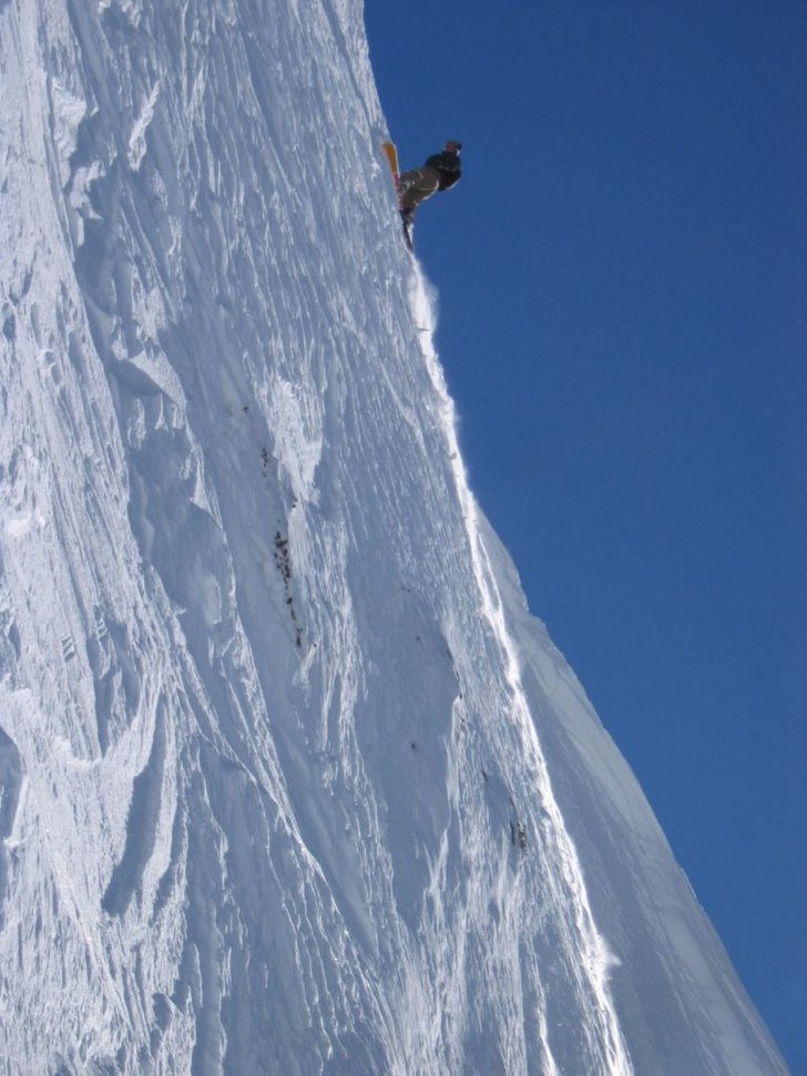 Jag i brant... Foto: Joel Pettersson.