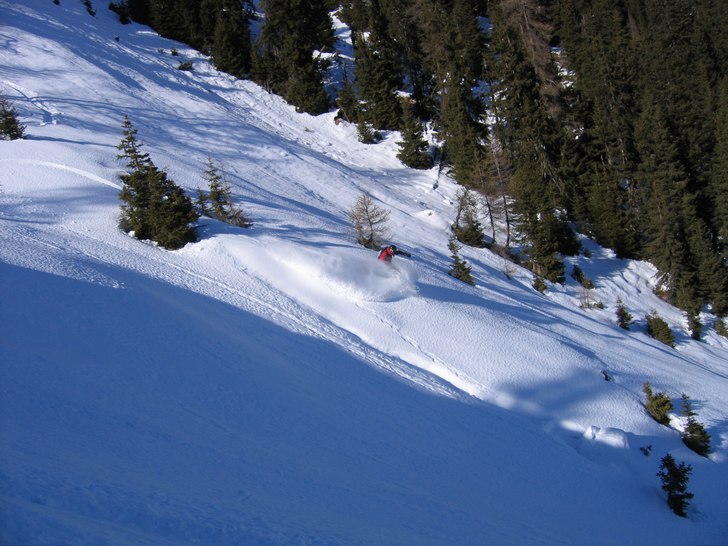 1 vecka efter snöfall ligger skogen i bruson som . Foto: Coffe. Åkare: Kaj.
