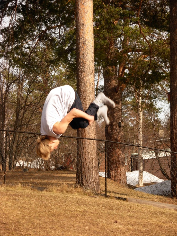 Foto: pappa. Åkare: jag.