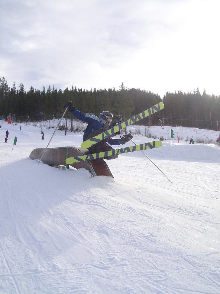 Nils gör reklam för Salomon!. Åkare: Nils Johansson (Njohansson).