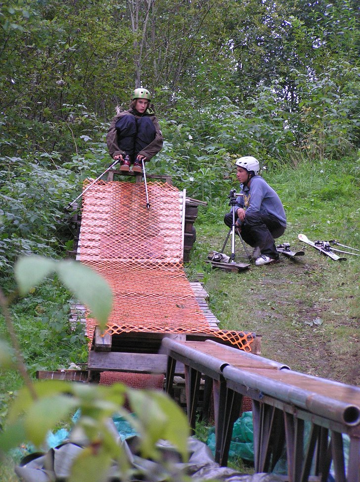 jag och kricka!"  laddar . Foto: robin. Åkare: Didrik.T.