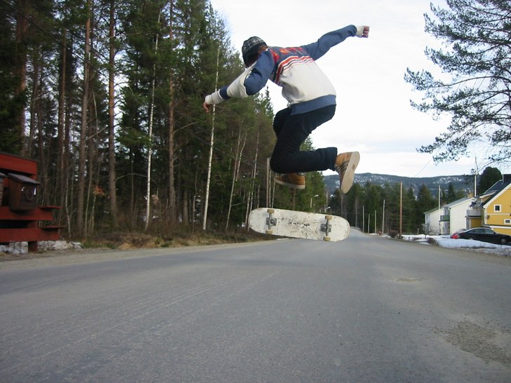 360 flip. Foto: Emil Westman. Åkare: Erik hellström.