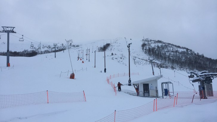 1. januar
Vinden ha løya litt og vi prøver å å.