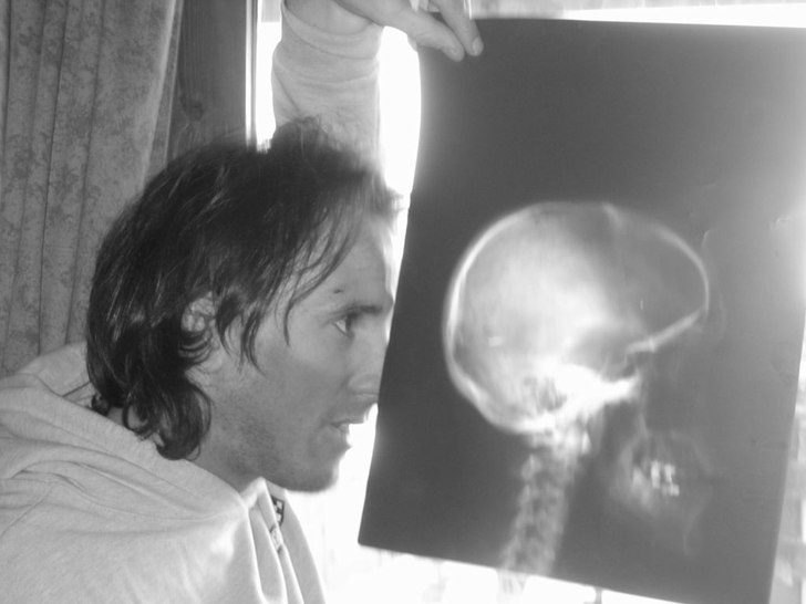 ta de lugnt i parken annars får ni en nota på x-. Foto: Lina Barryd. Åkare: Linus Hougland.