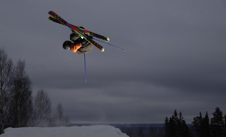 Session @ Valberget. Foto: Jag, Alexander Lindquist. Åkare: Joel Dehnisch.