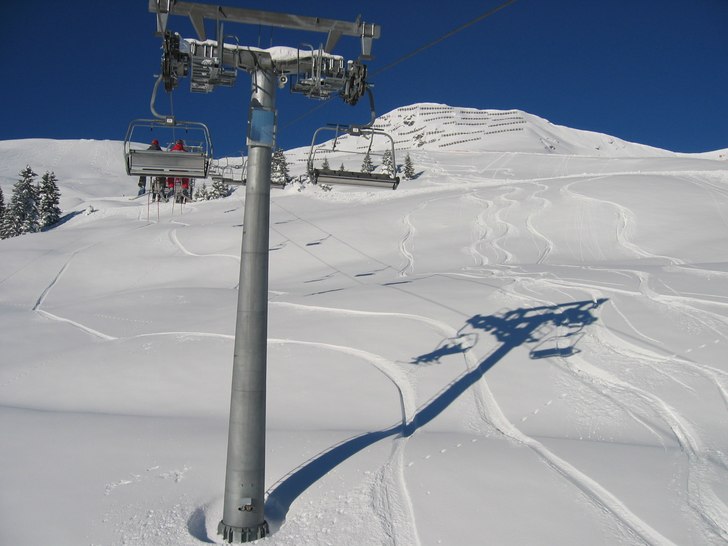 Tiefschnee. Foto: david. Åkare: Alpbach.