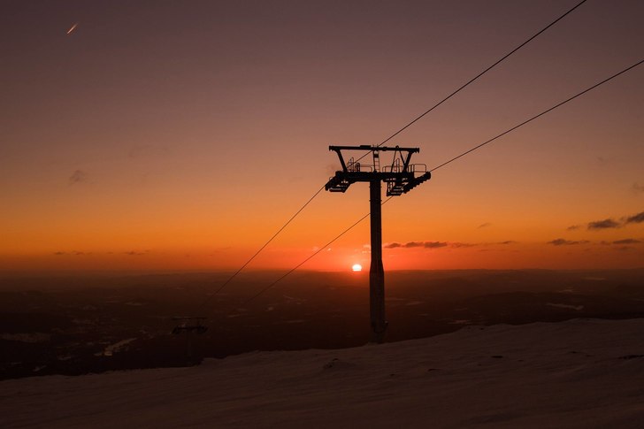 Få på fartsdressen, nedre del av løype 75 er n�.