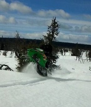 Foto: John Hansback. Åkare: Josefine Hansback.