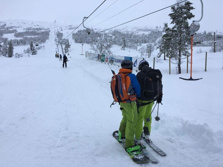 Velkommen ut!
Vi har åpent til mast 7 og det er k.