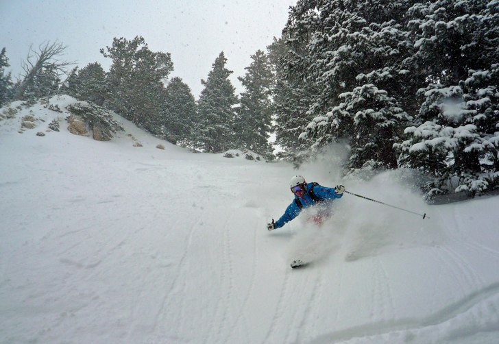 Snötung himmel...... Foto: Robert Hortlund. Åkare: Henrik "Henke" Liljeqvist.