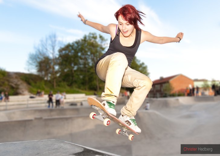 Foto: Christer Hedberg. Åkare: Emma Ehrling.