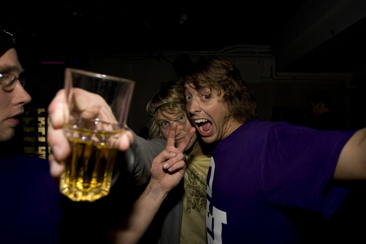 Foto: Otto Norin. Åkare: Johan Rosengren och rockstjärnan Lars Ilis var taggade..