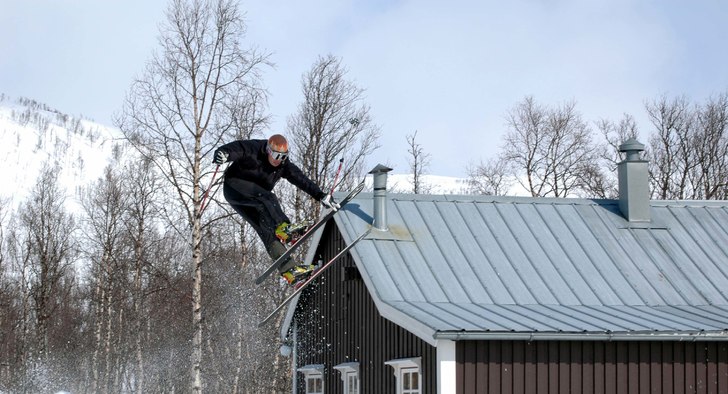 Skotertolkning.. Foto: Greta Nyström. Åkare: Kenneth Jakobsson.