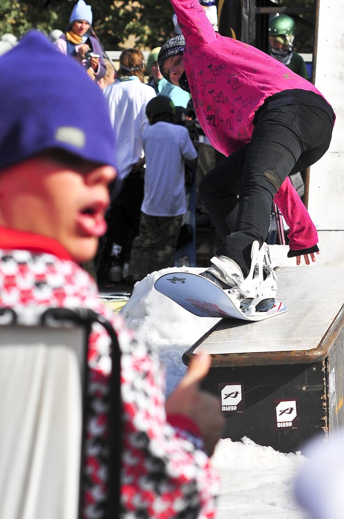 Tailpress som uppskattas!. Foto: Emil Rydell. Åkare: Ragnhildur Arnodotir.