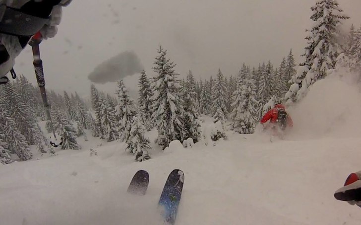 Oförglömlig dag i Saalbach, jag och @mallorcaber.