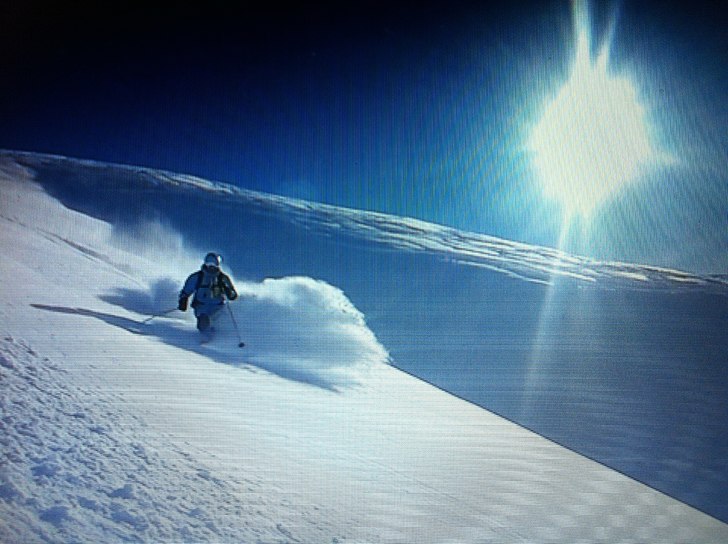 Dagen efter ett skönt December dump. Foto: Dennis Dahlgren. Åkare: Tony Dahlgren.
