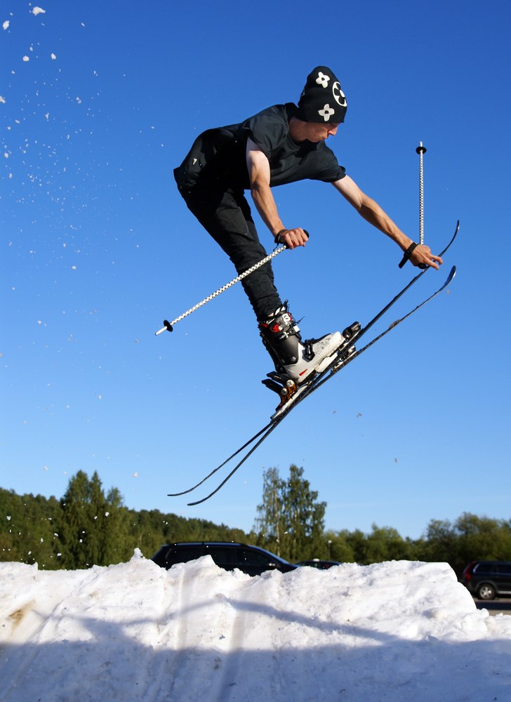 Alex tränar hårt inför vintern.. Foto: Carl Danielsson. Åkare: Alexander Sverin.
