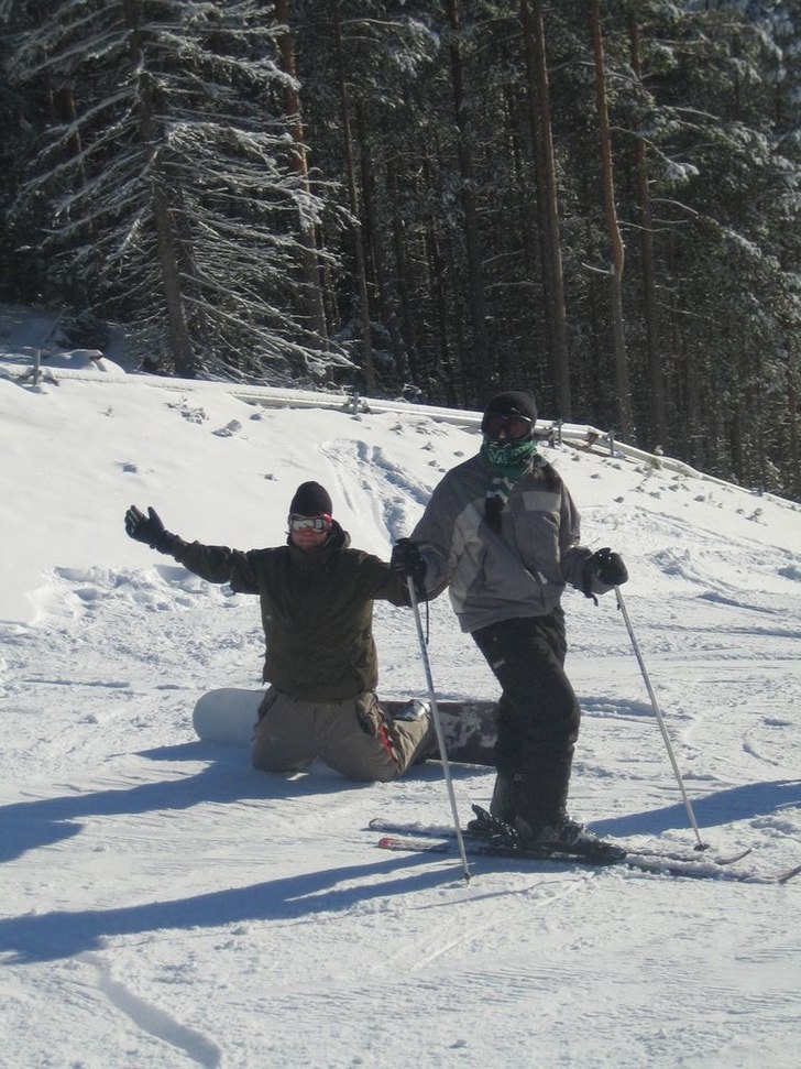 jadu vi tog en lite paos. Foto: sissso. Åkare: jag o philip.