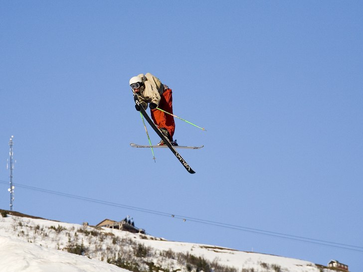 Cool åkare som verkligen ger allt för showen. Foto: Jörgen Nilsson. Åkare: Ahmet Dadali.