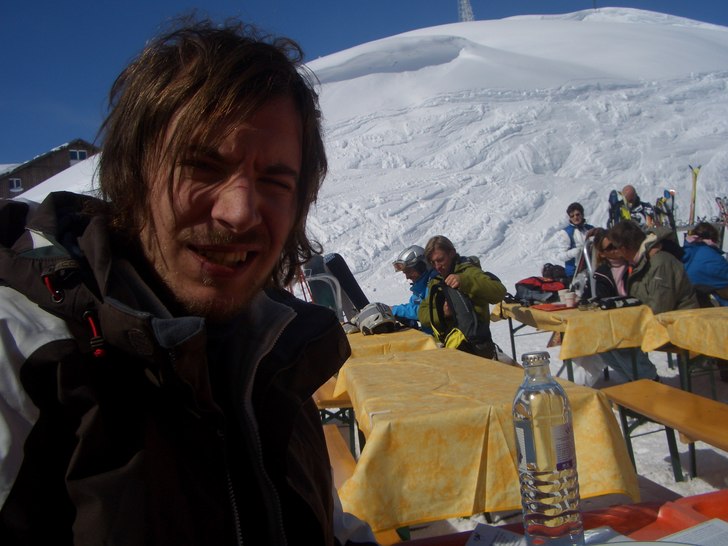 Lunch break. Foto: Claes Rosén. Åkare: Michele De Pascalis.