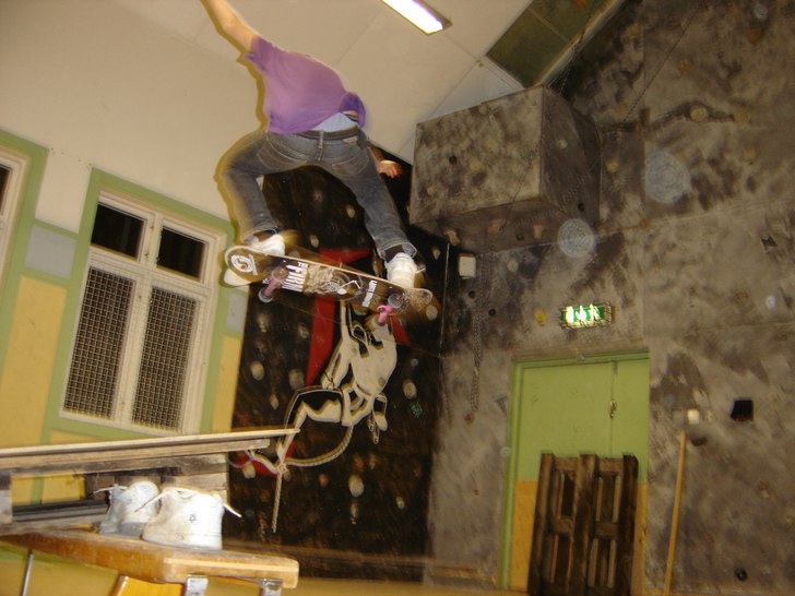 ollie ut =) . Foto: jimmy. Åkare: mats johansson.