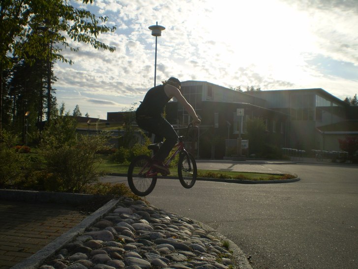 nice bild. Foto: jag. Åkare: Victor.