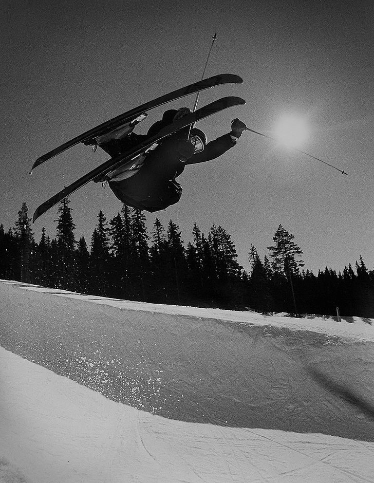 lite pipe för länge sen. Foto: tt. Åkare: et.