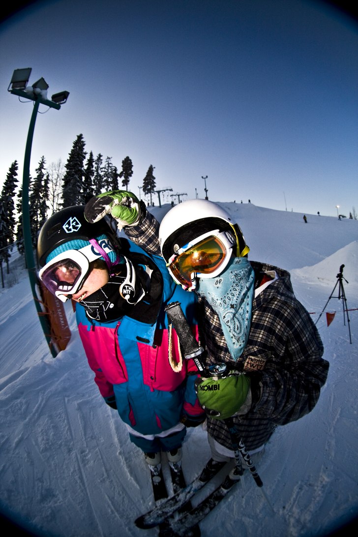 Foto: Anton Tevajärvi. Åkare: Niklas Turku och Niklas Lundberg.