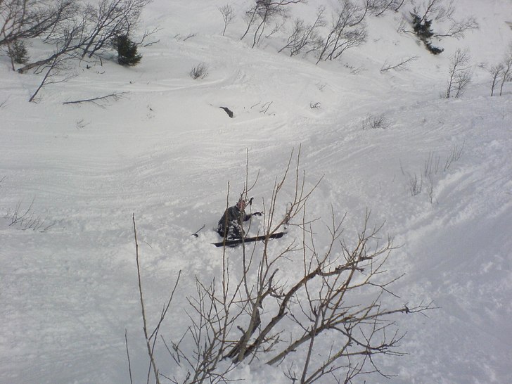 han skulle göra örnen över nå buskar..vurpa me. Foto: big-j. Åkare: DB.