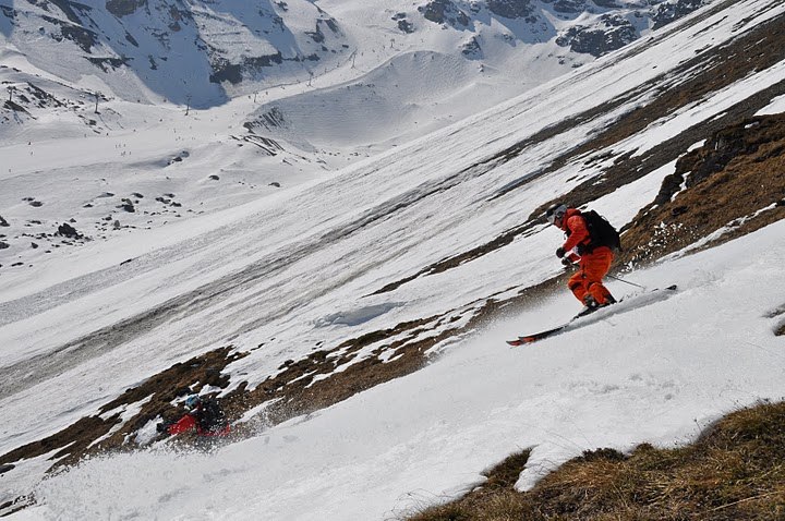 grand raid masters  invited seb micheud!. Foto: tignes pressphoto. Åkare: bruno florit o lars-åke krantz.