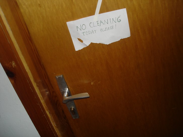 vårt rum. Foto: jag.