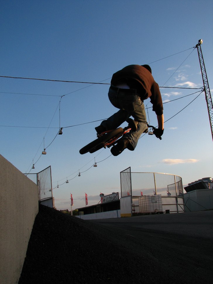 Foto: Simon Sandström (jag). Åkare: Niklas Andersson.