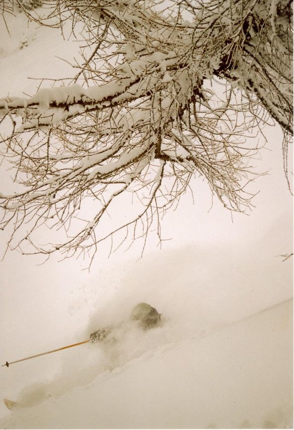 Favvo-åket ner till Parpan svek aldrig.. Foto: Martin. Åkare: Björn Strömblad.