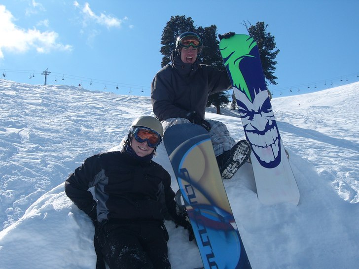 Sköönaste offpist hoppet, den perfekta dagen. So. Foto: Jacob Hellman. Åkare: Jag och Fredrik Berge.