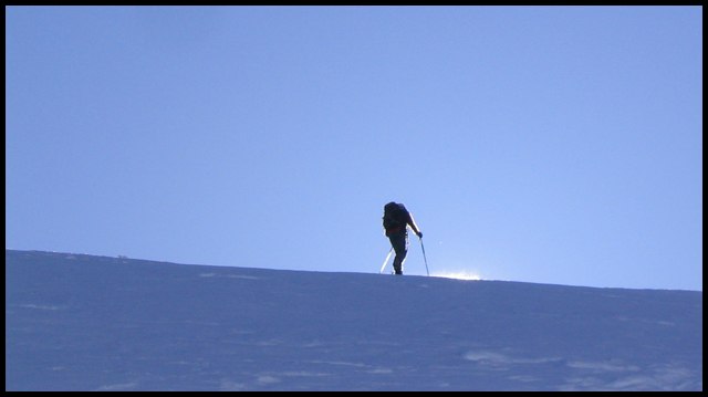 Istället för att gå i första majtåget.. Foto: Christian Türk.