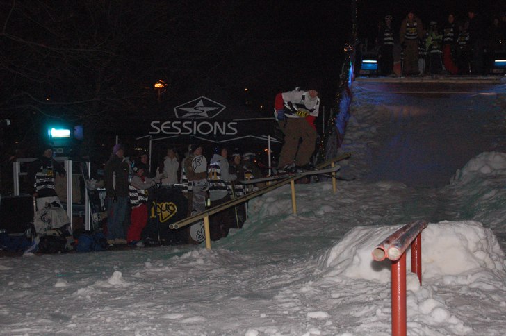 moyo rail sesion slutade 2:a  gött ;). Foto: vet inte... Åkare: Didrik Thoren.