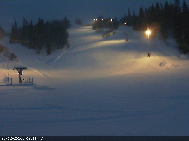 Åpningsdag i dag
Masse snø. og vi er klar for å.